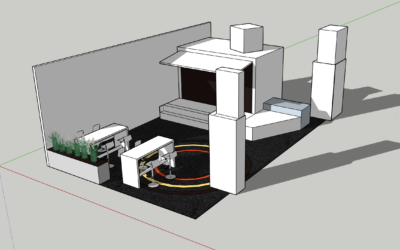 Messestand-Konzeption für Deutsche Dienstrad